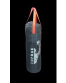 Boks Torbası Eldiven Ve Karabina Hediyeli İçi Dolu 50x20 cm Füme