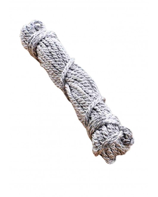 Kordon İp 5 mm Gümüş