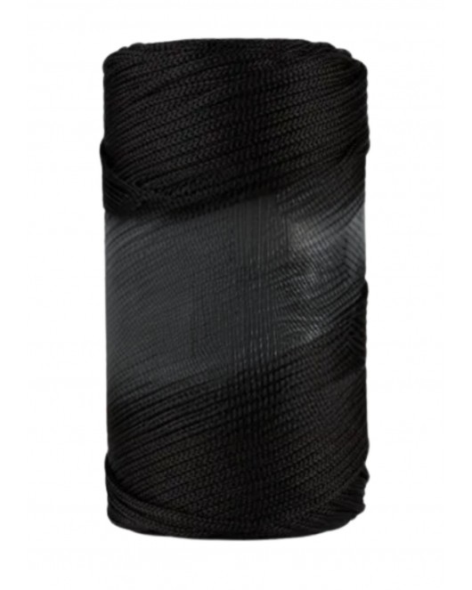 Makrome İpi 3mm Polyester Siyah