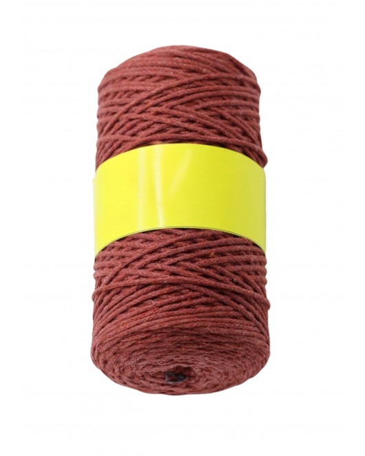 Pamuk Makrome 2 mm Kiremit