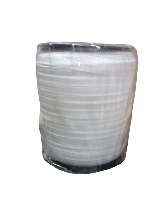 Çamaşır Lastiği Düz 1 cm 75 Metre 1 Top Beyaz