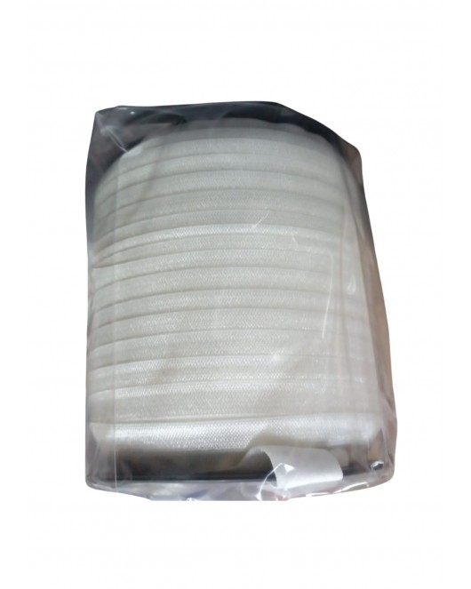 Çamaşır Lastiği Düz 1 cm 75 Metre 1 Top Ekru