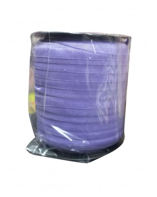 Çamaşır Lastiği Düz 1 cm 1 Metre Lila