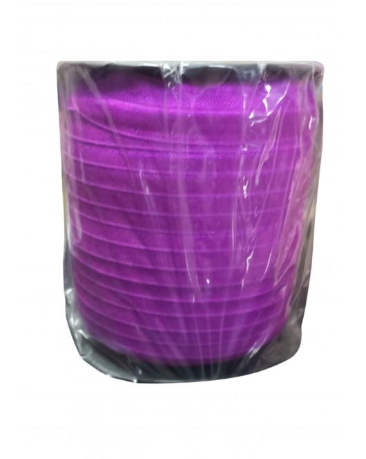 Çamaşır Lastiği Düz 1 cm 75 Metre 1 Top Mor