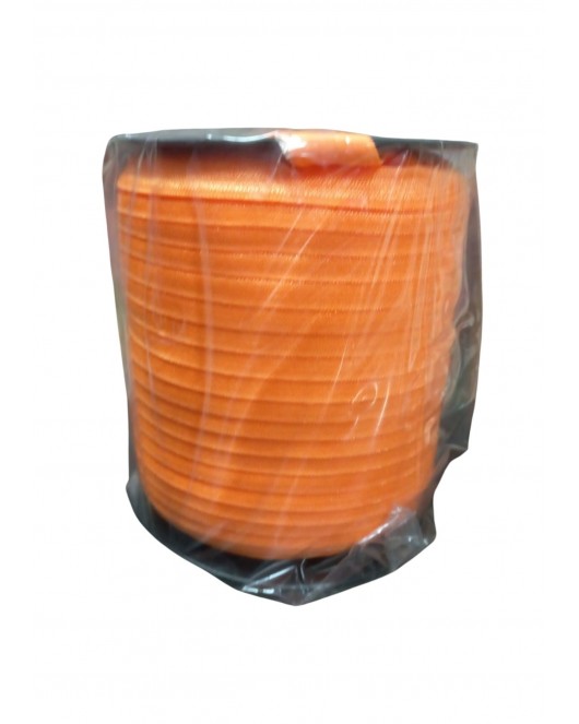Çamaşır Lastiği Düz 1 cm 75 Metre 1 Top Orange
