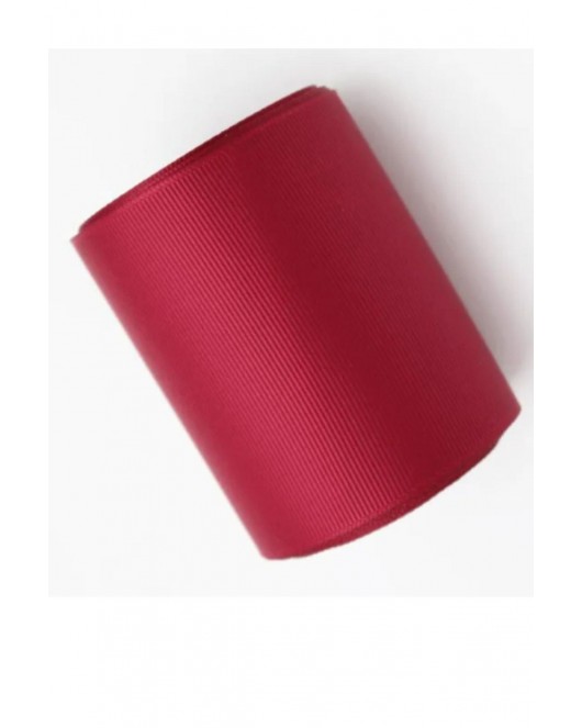 Grogren Kurdele 2 cm 10 Metre Bordo