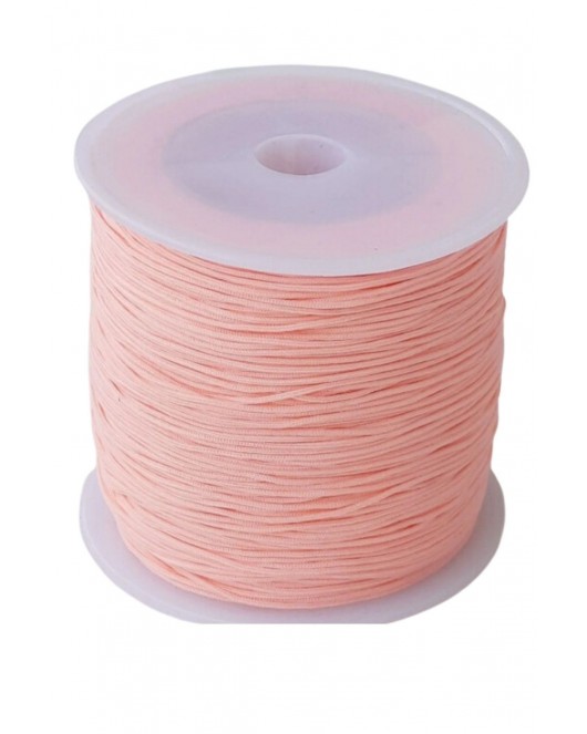 Paraşüt İpi, Bileklik-Kolye örgü ipi 1 mm 50 metre Kiremit